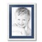 ArtToFrames 17x23" Matted Picture Frame with 13x19" Single Mat Photo Opening Framed in 1.25" White and 2" Mat (FWM-3966-17x23)